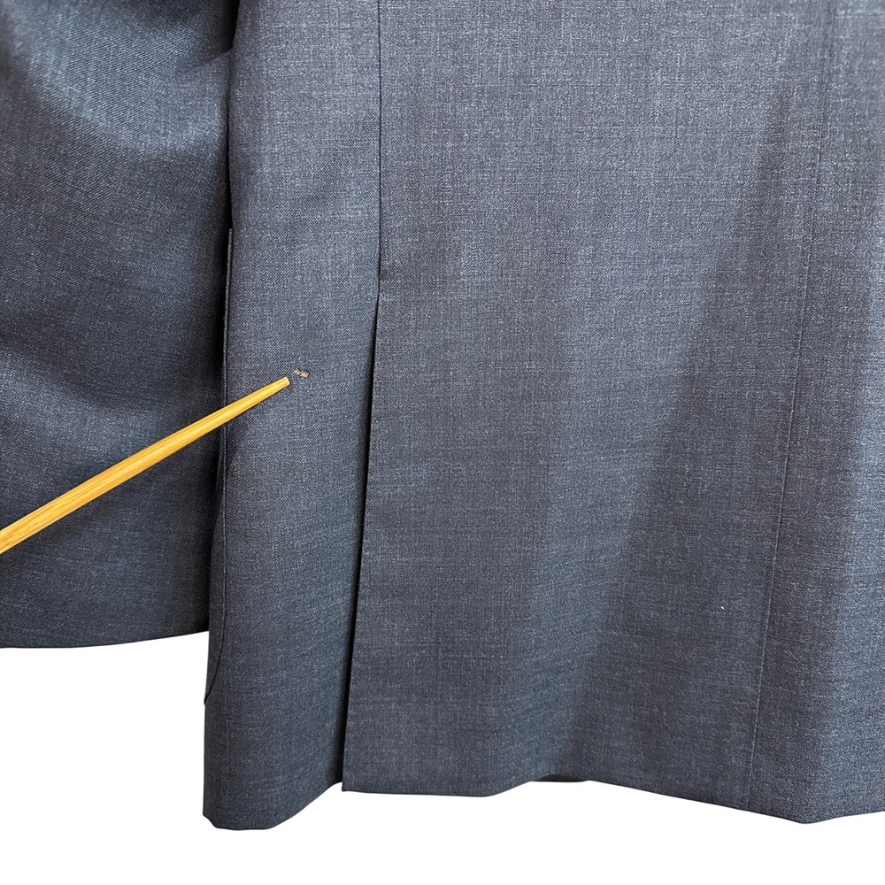 Suitsupply Havana Blue Wool Blazer Sport Coat Vitale Barberis Canonico 38R *READ - Picture 4 of 9
